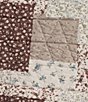 Blu Pepper Multi Floral Patchwork Printed Quilted Long Sleeve Coordinating Hoodie - Image 4