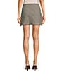 Blu Pepper Plaid Side Slit Mini Skirt - Image 2