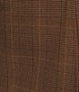 Blu Pepper Plaid Wrap Front Flap Pocket Mini Skirt - Image 4