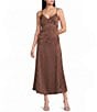 Blu Pepper Polka Dot Lace Maxi Dress - Image 1