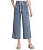 Blu Pepper Relaxed Wide Leg Denim Pant - Image 1