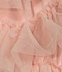 Color:Light Pink - Image 4 - Ruffle Tulle Tank Top