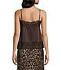 Blu Pepper Satin Lace Trim Cami - Image 2