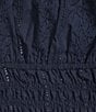Blu Pepper Short Puff Sleeve Ruffled Tie Front Blouse - Image 4