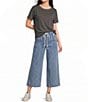 Blu Pepper Short Sleeve Exposed Seam Knit Top - Image 3