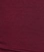 Blu Pepper Square Neck Ruched Side Long Sleeve Top - Image 4
