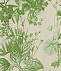 Color:Olive - Image 3 - Sweetheart Neckline Floral Print Slit Midi Dress