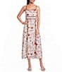 Blu Pepper Tropical Printed Maxi Dress - Image 2