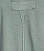 Blu Pepper Washed Boxy Knit Short Sleeve Top - Image 4
