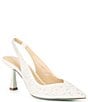 Color:Ivory - Image 1 - Blue by Betsey Johnson Clark Pearl Slingback Pumps