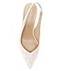 Color:Ivory - Image 5 - Blue by Betsey Johnson Clark Pearl Slingback Pumps