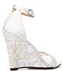 Color:Ivory - Image 2 - Blue by Betsey Johnson Ivan Lace Dress Wedges