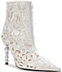 Blue by Betsey Johnson Jack Floral Cut Out Embellished Booties - Image 1