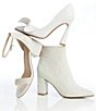 Color:White - Image 6 - Blue by Betsey Johnson Mari Ankle Strap Embellished Block Heel Dress Sandals
