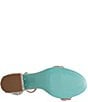 Color:Champagne - Image 5 - Blue by Betsey Johnson Mari Rhinestone Block Heel Dress Sandals