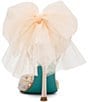 Blue by Betsey Johnson Meg Mesh Rhinestone Oversized Bow Slingback Pumps - Image 3