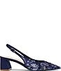 Blue by Betsey Johnson Myron Embellished Slingback Pumps - Image 3