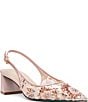 Blue by Betsey Johnson Myron Embellished Slingback Pumps - Image 1