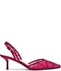 Blue by Betsey Johnson Prim Mesh Bead Embellished Slingback Pumps - Image 4