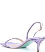 Color:Lavender - Image 3 - Blue by Betsey Johnson Rebel Rhinestone Kitten Heel Dress Sandals