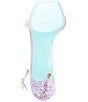 Color:Lavender - Image 6 - Blue by Betsey Johnson Rebel Rhinestone Kitten Heel Dress Sandals