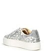 Color:White - Image 3 - Blue by Betsey Johnson Reily Rhinestone Platform Sneakers