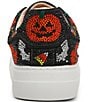 Blue by Betsey Johnson Sidny Halloween Print Rhinestone Platform Sneakers - Image 3