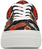 Blue by Betsey Johnson Sidny Halloween Print Rhinestone Platform Sneakers - Image 4