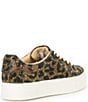 Color:Leopard - Image 2 - Blue by Betsey Johnson Sidny Leopard Rhinestone Platform Sneakers