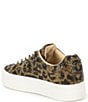 Color:Leopard - Image 3 - Blue by Betsey Johnson Sidny Leopard Rhinestone Platform Sneakers