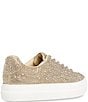 Blue by Betsey Johnson Sidny Rhinestone Embellished Family Matching Platform Lace Up Sneakers - Image 6