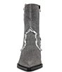 Blue by Betsey Johnson Tarra Rhinestone Embellished Western Booties - Image 4