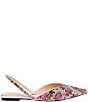 Color:Floral Multi - Image 2 - Blue by Betsey Johnson Vance Floral Rhinestone Slingback Dress Flats
