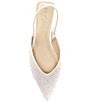Color:Pearl - Image 5 - Blue by Betsey Johnson Vance Pearl Slingback Dress Flats
