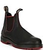 Color:Black/Red/Black - Image 1 - Men's 550 Casual Slip-On Chelsea Boots