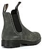 Color:Rustic Black - Image 2 - Women's Original Water-Resistant Distressed Leather High Top Booties