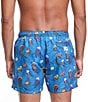 Color:Blue - Image 2 - Jellyfish Family Matching Classic Fit Mid Length 4.5#double; Inseam Swim Trunks