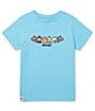 Color:Monsters - Image 2 - Little/Big Boys 3-10 Short Sleeve Monsters Graphic Tee