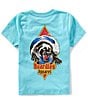 Boardies Little/Big Boys 5-14 Short Sleeve Panther Kids T-Shirt, Color:Blue - Image 1