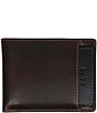BOCONI Boconi Garth Bifold Leather Wallet with Card Case Insert, Color:Cognac - Image 1