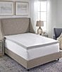 Color:White - Image 1 - 2-Inch Cooling Gel Memory Foam Mattress Bed Topper with Graphene Infused Cover