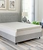 Color:White - Image 1 - 3-Inch AdaptiFoam Responsive Memory Foam Mattress Bed Topper