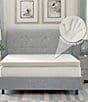 Color:White - Image 2 - 3-Inch AdaptiFoam Responsive Memory Foam Mattress Bed Topper