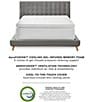 Color:White - Image 5 - 3-Inch Gel-Infused Memory Foam Mattress Bed Topper with Cooling Cover