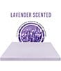 Color:Purple - Image 5 - 3-Inch Lavender Infused Memory Foam Mattress Bed Topper