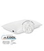 Color:White - Image 6 - Bodipedic All Night Climate Control Fiber Filled Jumbo Bed Pillow Powered by Hi-Cool