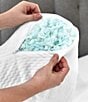 Color:White - Image 4 - Custom Comfort Memory Foam Cluster Jumbo Bed Pillow