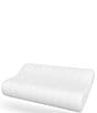 Color:White - Image 2 - Gel Support Contour Memory Foam Bed Standard Pillow