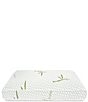 Color:White - Image 4 - Green Tea Infused Memory Foam Bed Pillow with Rayon from Bamboo Infused Pillow Cover