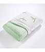 Color:White - Image 6 - Green Tea Infused Memory Foam Bed Pillow with Rayon from Bamboo Infused Pillow Cover